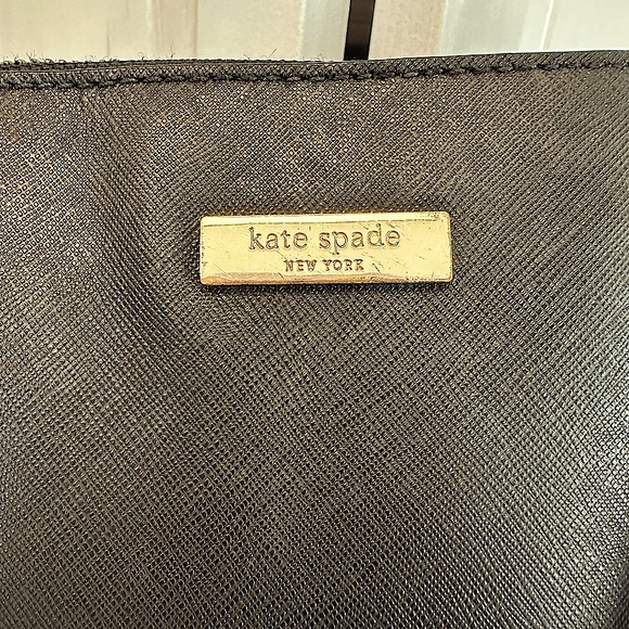 Kate Spade black leather handbag - Picture 2 of 16
